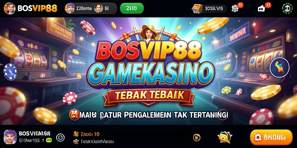 Tampilan menarik gameplay Kasino di BOSVIP88 dengan fitur yang menawan.