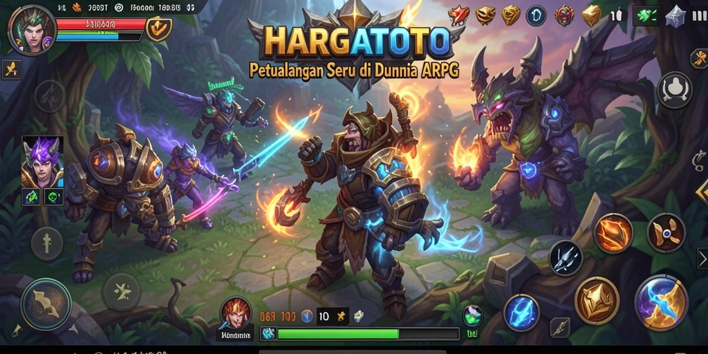Gameplay HARGATOTO yang epik dan seru di dunia ARPG.