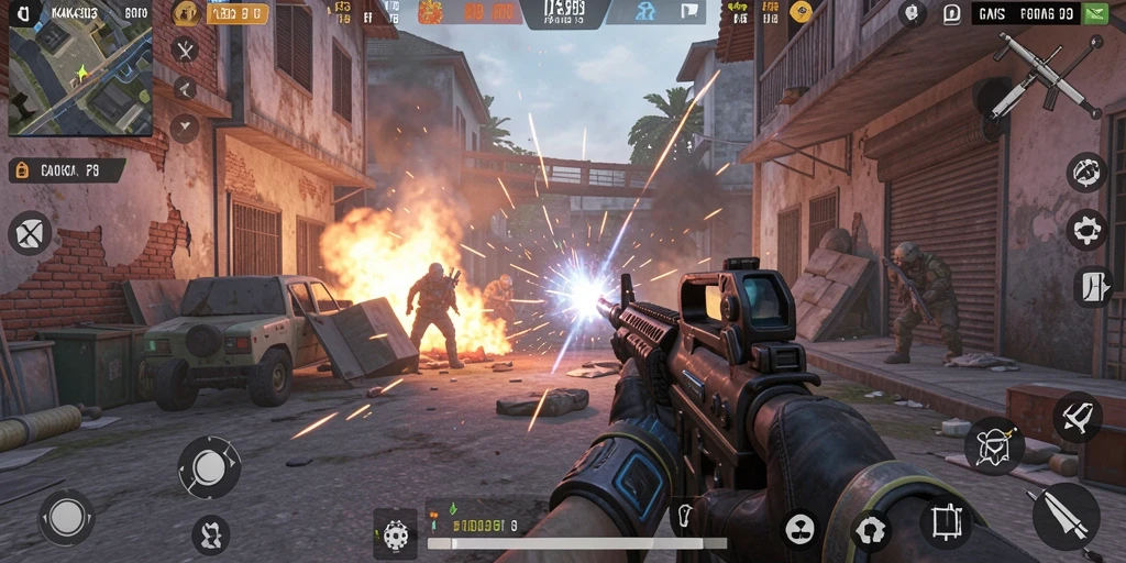 Tampilan gameplay KAKA303 yang mendebarkan dan penuh aksi.