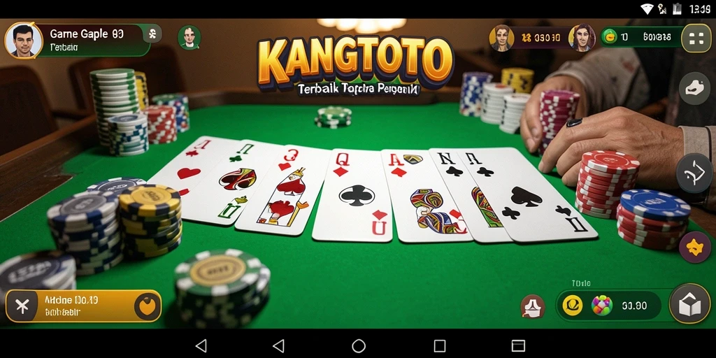 Tampilan permainan Gaple yang menarik di KANGTOTO.