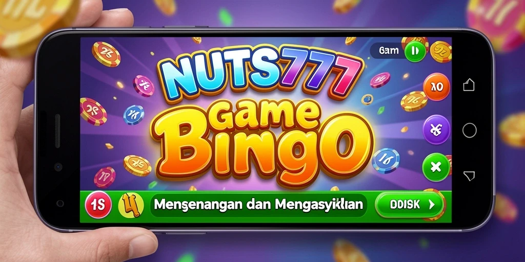 Screenshot gameplay NUTS777 yang menunjukkan keseruan bermain Bingo.