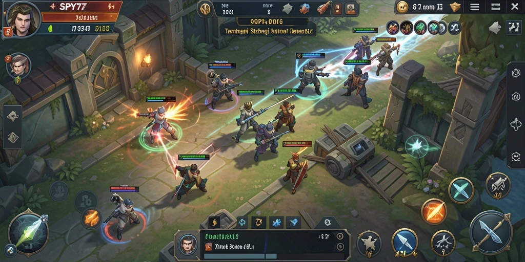 Tampilan gameplay SPY77 yang memukau dengan strategi mendalam.