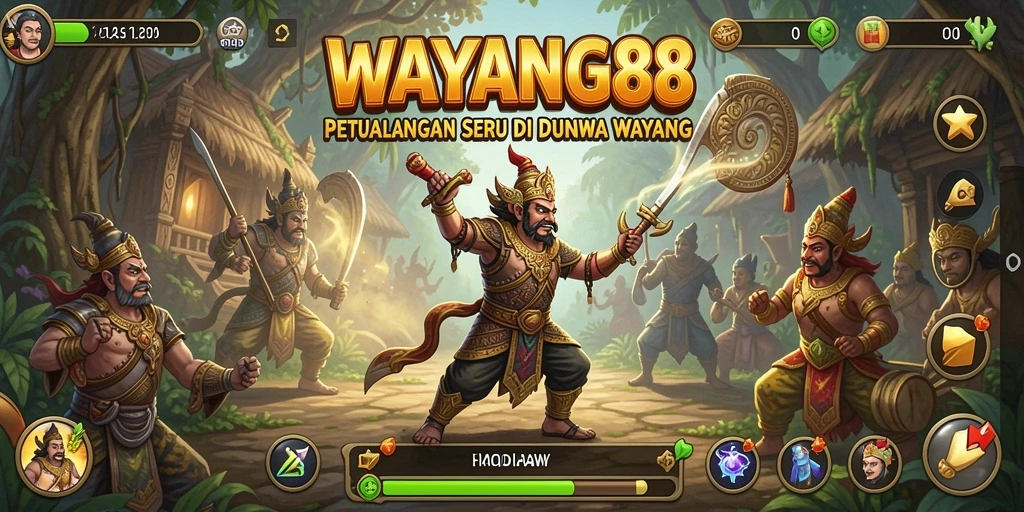 Tampilkan gameplay seru dalam dunia Wayang yang magis.